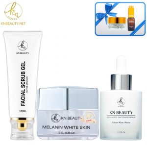 bộ 3 kem tẩy serum tặng bộ mini