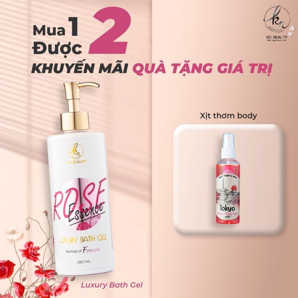Mua Sữa tắm bất kì tặng ngay Xịt thơm Body