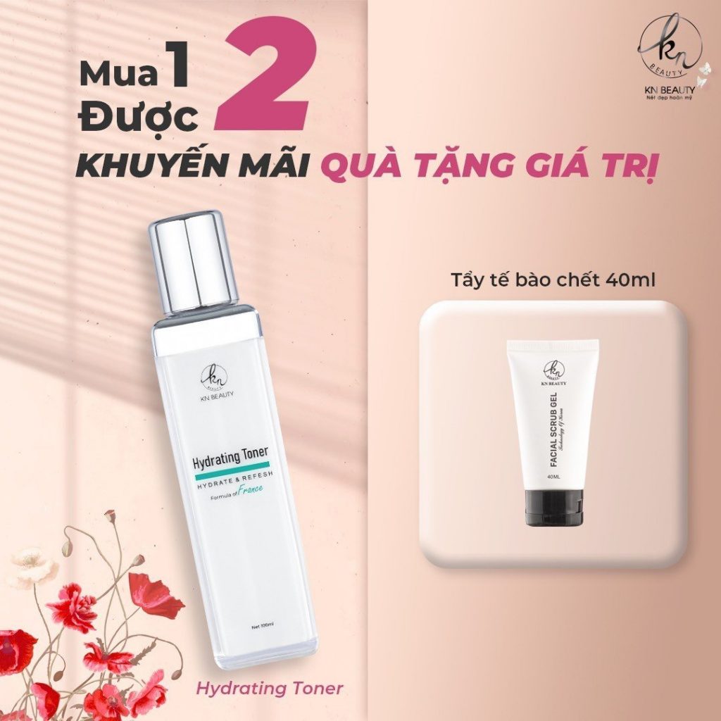 Mua Toner tặng Tẩy tế bào chết 40ml