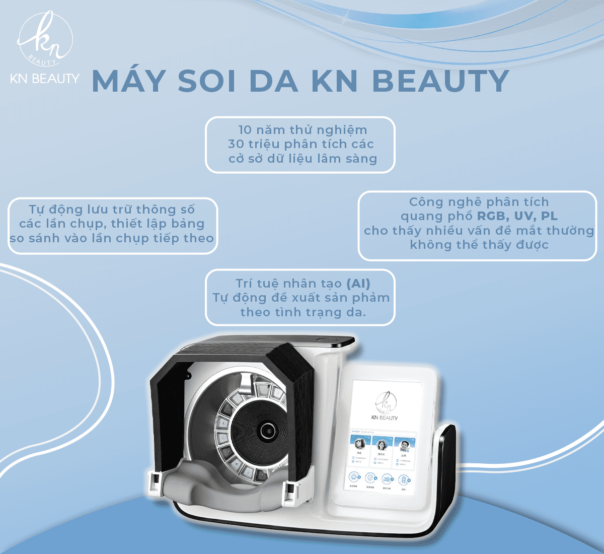 Máy soi da KN Beauty