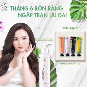 Chương trình khuyến mãi tháng 6-Mua DDVS tặng kem dưỡng da tay