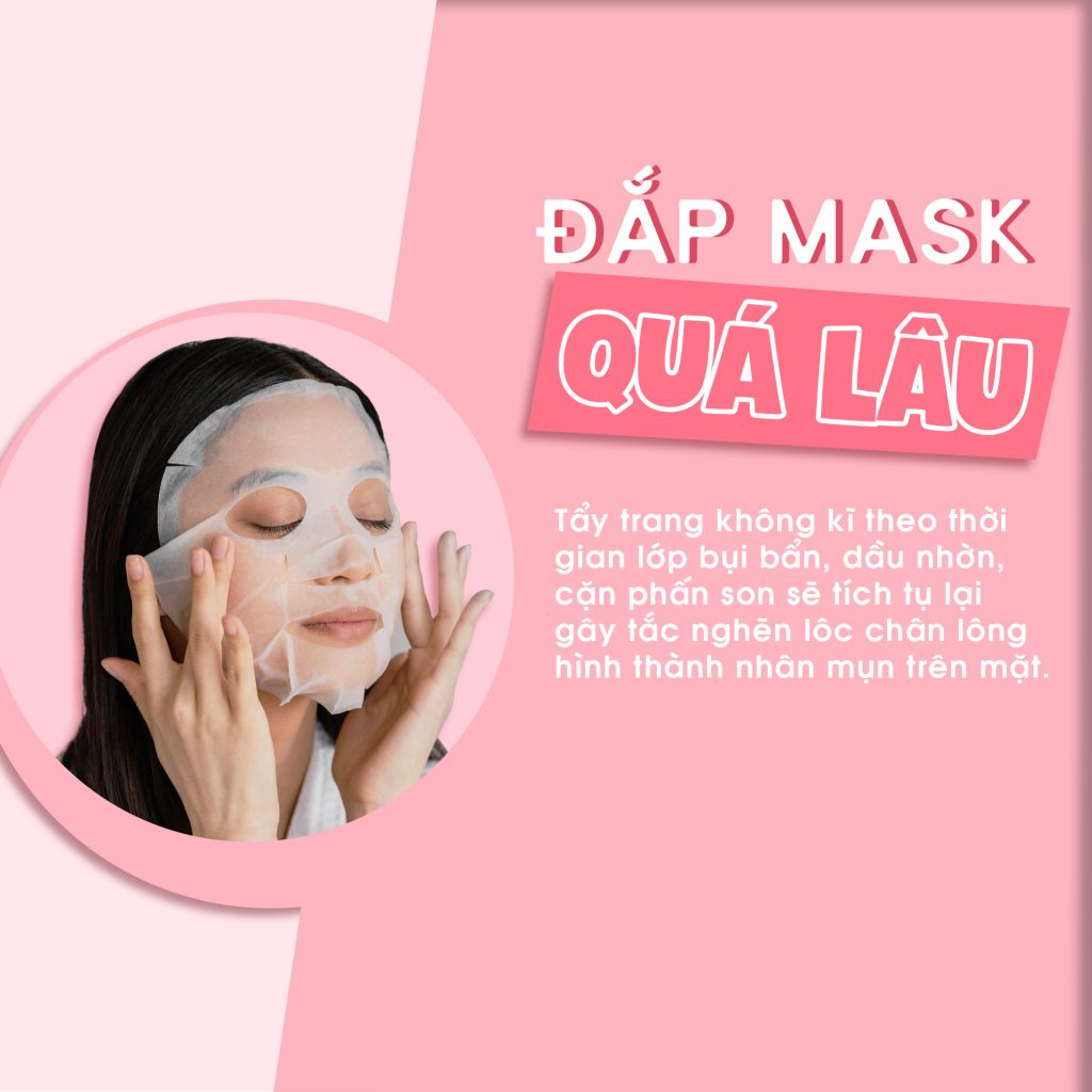 đấp mask quá lâu