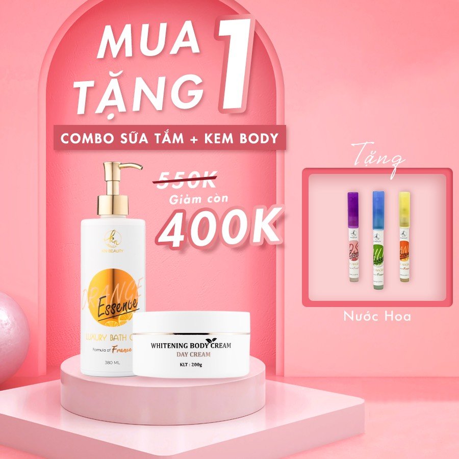 sữa tắm và body bơ kn beauty