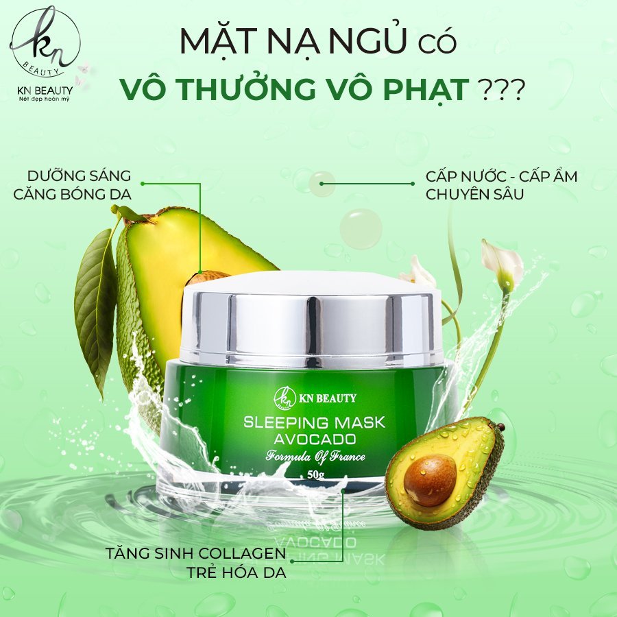 mặt nạ ngủ bơ