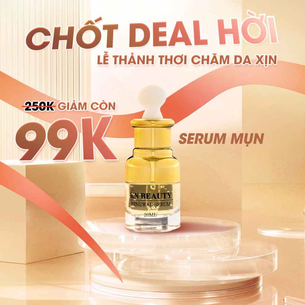 serum mụn giảm còn 99k