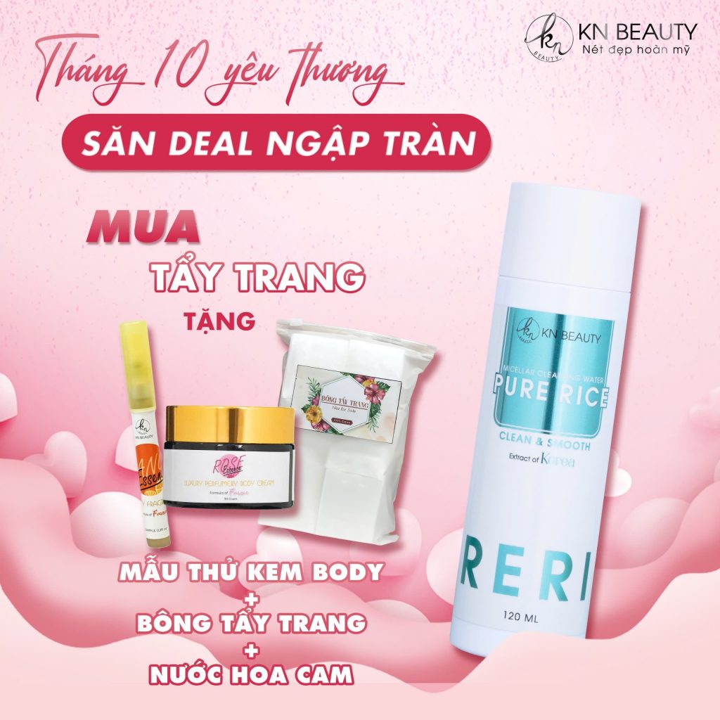 tẩy trang knbeauty