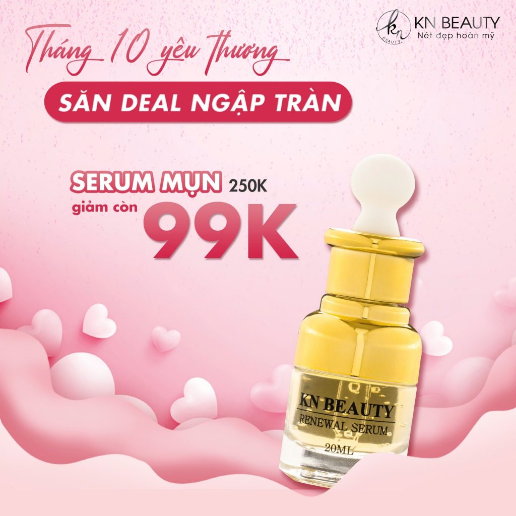 serum mụn khuyến mãi tháng 10-2024
