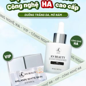 Combo kem và serum HA KN beauty