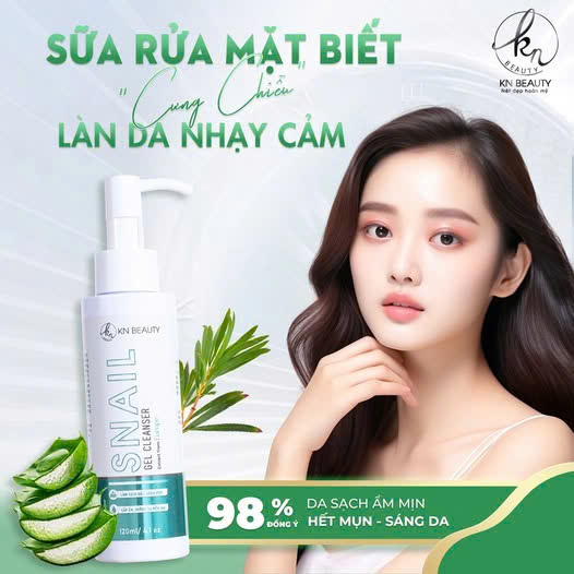 sữa rửa mặt nha đam cho da nhạy cảm