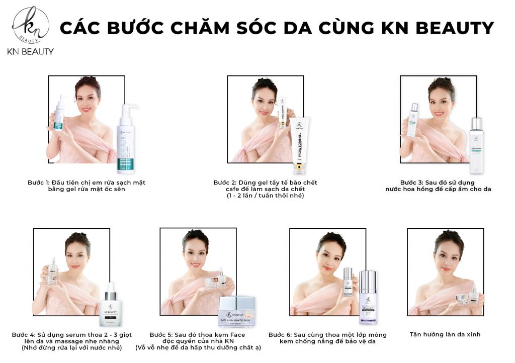 Chăm Sóc Da 6 Bước Đẹp Như Cẩm Ly Giữ Vẻ Thanh Xuân