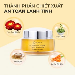KN Beauty Sleeping Mask Helichrysum Cho Làn Da Rạng Rỡ