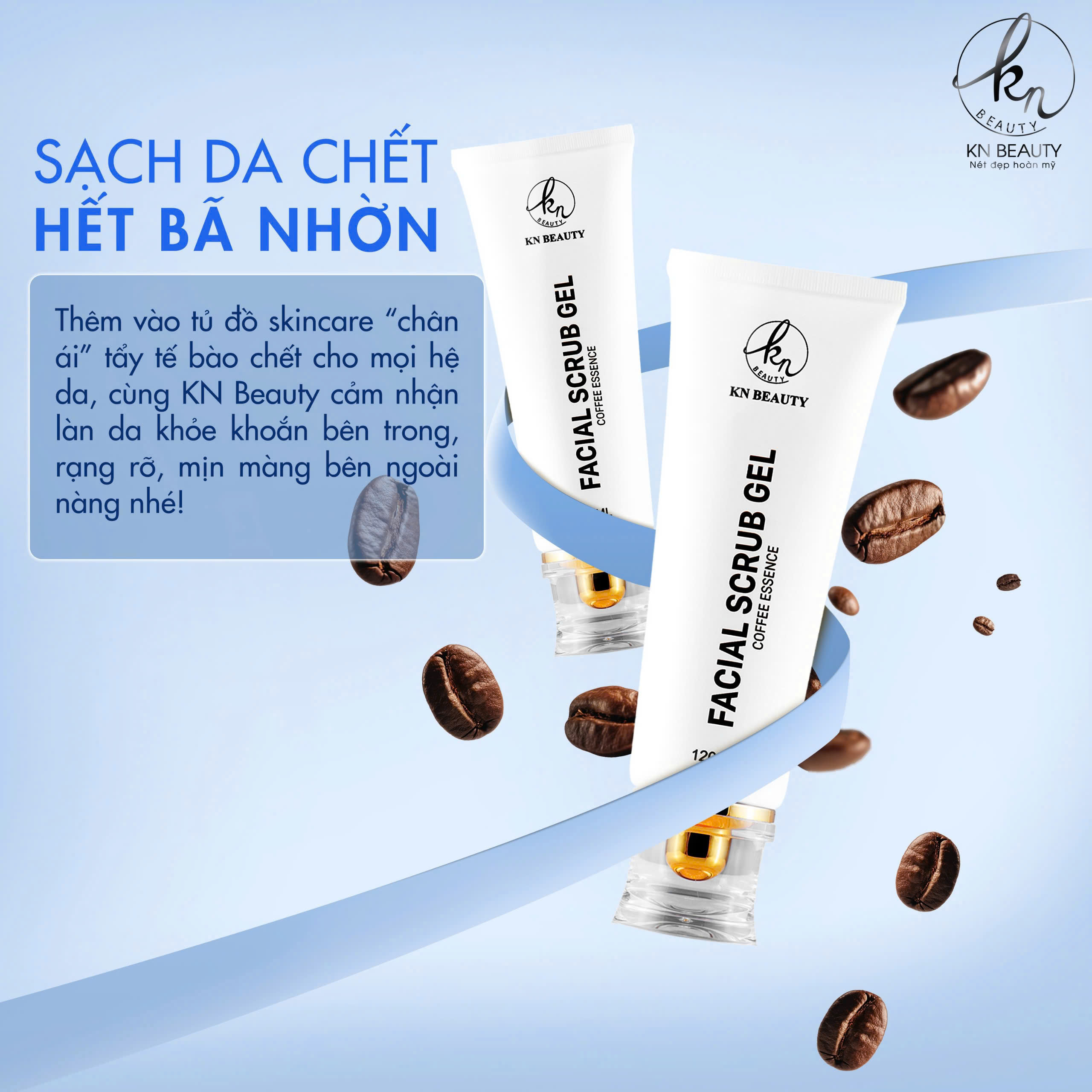 Tẩy tế bào chết cà phê KN Beauty