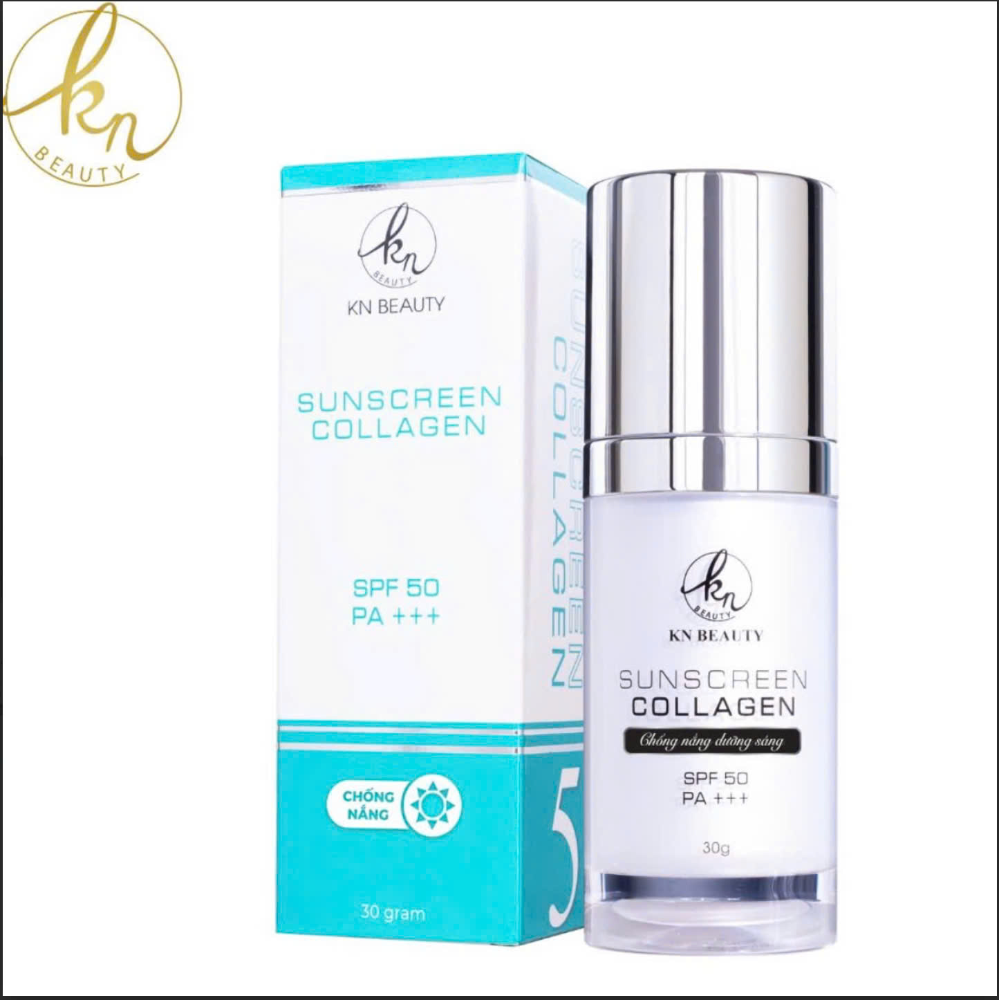 Kem chống nắng chứa collagen