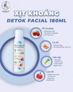 Revitaliz Da Khô Làm Mới Với Xịt Khoáng KN Beauty