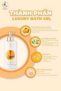 Tắm thơm như cam tươi với sữa tắm KN Beauty