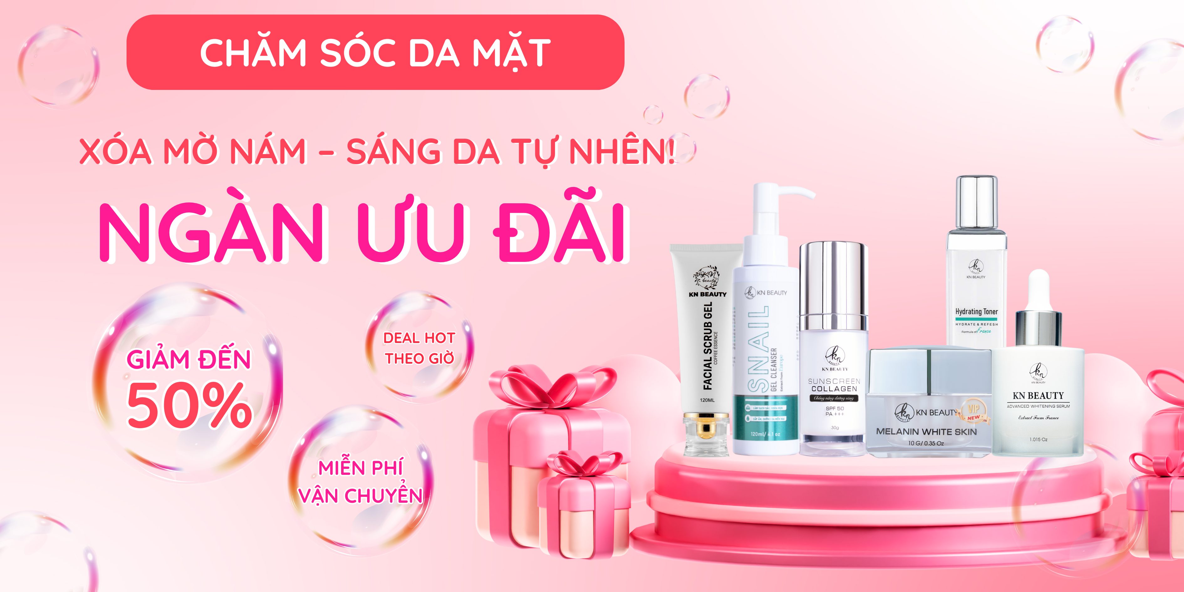 banner ưu đãi knbeauty