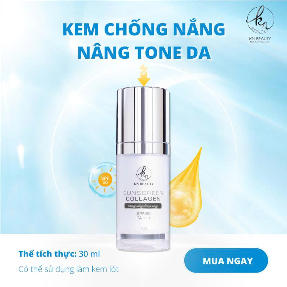 Kem Chống Nắng Nâng Tone Da Bảo Vệ và Làm Đẹp Thần Kỳ