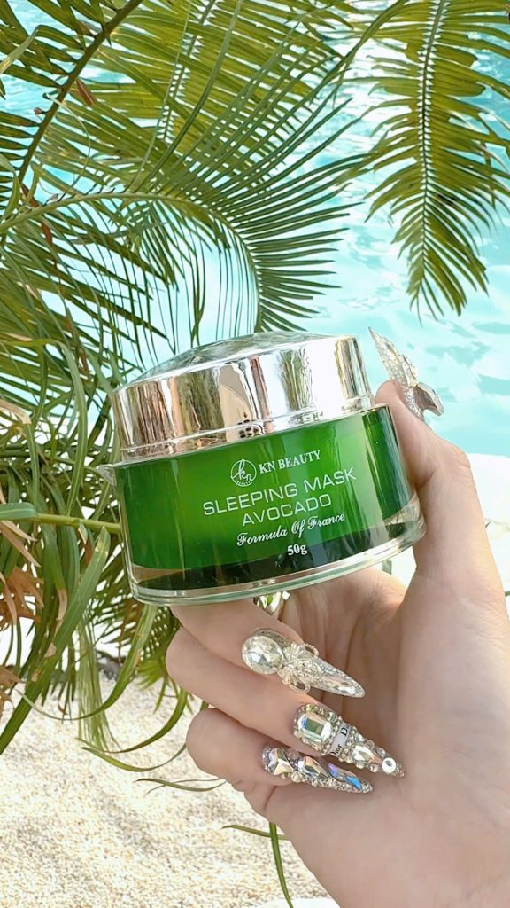Mặt Nạ Ngủ Bơ KN Beauty Giúp Da Sáng Khỏe Từng Ngày