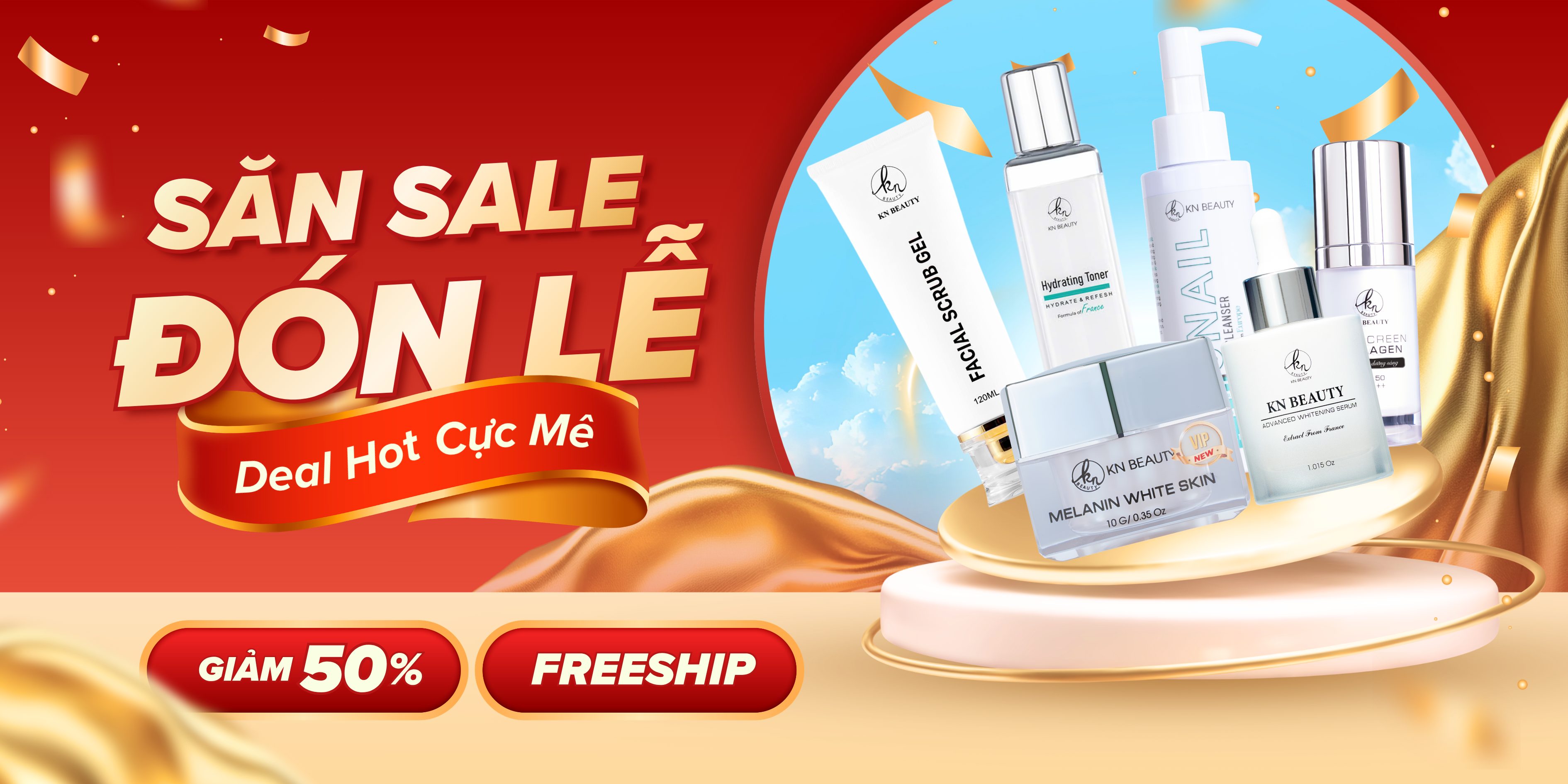 banner mừng đại lễ