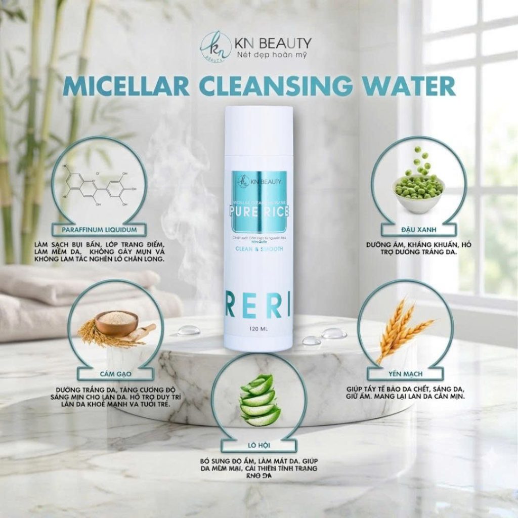 Giải Pháp Làm Sạch Da Dịu Nhẹ Chỉ Trong 1 Bước