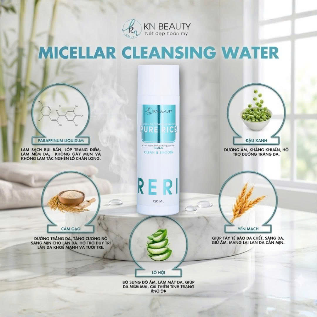 Giải Pháp Làm Sạch Da Dịu Nhẹ Chỉ Trong 1 Bước